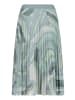 Betty Barclay Plisseerock mit Gummizug in Mint/Green