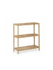 relaxdays Badregal in Natur - (B)60 x (H)69 x (T)26 cm