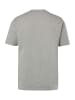 Men Plus Kurzarm T-Shirt in grau melange