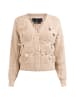 faina Damen Strickjacke in Beige