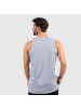 SMILODOX Tank Top Wide in Grau