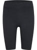 Hummel Tight Kurze Hose Hmlpulse Damen in BLACK MELANGE