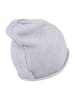Sterntaler Strickmütze Rollrand in silber mel.