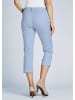 GOLDNER Kurzgröße:  7/8-Baumwollhose Carla Leichte 7/8 Baumwoll-Hose Carla in hellblau