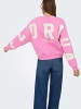 ONLY Sweatshirt in Fuchsia Pink