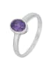 mantraroma 925er Silber - Ringe mit Amethyst facettiert