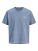 JACK & JONES PLUS T-shirt in Blue Mirage