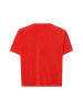 Marie Lund Frottee-Shirt in rot