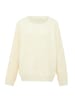 Poomi Damen Sweater in WOLLWEISS