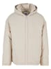 Urban Classics Urban Classics Herren Hooded Block Puffer Jacket in wetsand