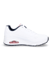 Skechers Sneaker UNO Stand on Air in Weiß Navy Rot
