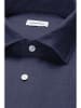 Seidensticker Leinenhemd Slim in Dunkelblau