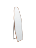 Beliani Standspiegel LARCHE in Gold - (W) 50 x (H) 160 x (L) 3 cm