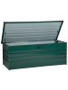Beliani Truhe CEBROSA in Grün - (W) 165 x (H) 67 x (L) 70 cm