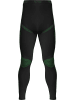 normani 2 x Thermounterhose Lange Skiunterwäsche für Herren in Schwarz/Grün