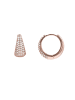 Steel_Art Creole Damen Eira rose goldfarben in rosegoldfarben