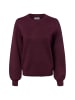 NÜMPH Pullover Nubir Solid in aubergine - 0002