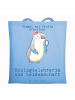 Mr. & Mrs. Panda Schultertasche Biologielehrerin Leidenschaft mi... in Sky Blue