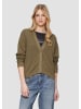 QS Strickjacke  in  7854_olivgrün