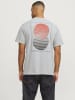 Jack & Jones T-shirt in Light Grey Melange