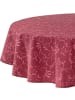 Erwin Müller Baumwollmischung Tischdecke Essen in burgund