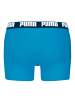 Puma Boxershort 6er Pack in Hellblau