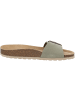 Palado Pantoletten Malta EGS Velours Premium Leather in Salbei