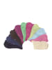 H.I.S Freizeitsocken in rosa, pink, altrosa, 3x blau, braun, 2x grün, ecru