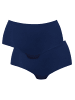 Anita 2er Pack High Waist in maritim blue