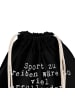 Mr. & Mrs. Panda festival tasche Sport zu treiben wäre... mit Sp... in Schwarz