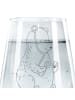Mr. & Mrs. Panda Trinkglas Bär Arzt ohne Spruch in Transparent
