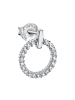LOTUS silver Ohrringe Silber 925 Sterling Silber Kreis Ohrstecker