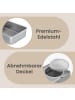 Feandrea Katzentoilette Boxal in Hellgrau - (B)61 x (H)46 x (T)41 cm