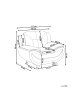 Beliani Sessel LEIRA in Grau/Silber - (W) 111 x (H) 86 x (L) 78 cm