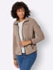 WITT WEIDEN Fleece-Jacke in taupe