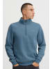 BLEND Troyer Halfzip sweatshirt 20714493 in blau