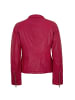 JILANI Lederjacke Lammnappa in Beere
