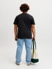 JACK & JONES PLUS T-shirt in Black