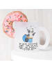 Mr. & Mrs. Panda Glas Panda Bauchtanz mit Spruch in Transparent
