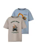 name it T-Shirt 'Voto' 2er Pack in blau