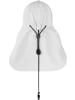 Normani Outdoor Sports Cap mit Nackenschutz Safari in Weiß