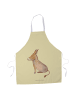 Mr. & Mrs. Panda Schürze Esel ohne Spruch in Gelb Pastell