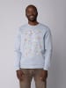 wat? Apparel Sweatshirt This is Art in Serene Blue