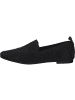 La Strada Slipper in black knitted