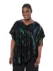 Ulla Popken Bluse in schwarz