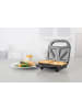 Progress Sandwichmaker Dreiecke 750 W in Schwarz, 22,2 x 22,1 x 9,5 cm