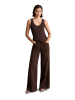 Marc O'Polo DENIM Jeans Model Anjo wide in Shaded Brown