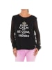 Met Jeans Pullover in Black