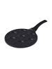 relaxdays Pancake Pfanne "Gesichter" in Schwarz