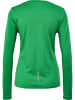 Newline T-Shirt L/S Nwlmemphis T-Shirt L/S Woman in MEDIUM GREEN